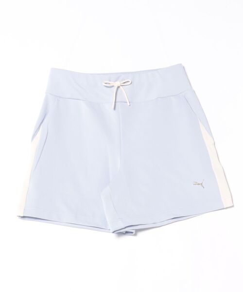 PUMA(プーマ)の「《PUMA》TRN EDGE ニットショーツ(その他パンツ・レディース・ブラック/ライトブルー・M/S/L/XL)」の1枚目の写真