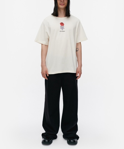 【新品未使用】marimekko (セイレーニ)プリントt-shirt Lサイズ marimekko（マリメッコ）の「Unikko / Tunnit jersey top（T