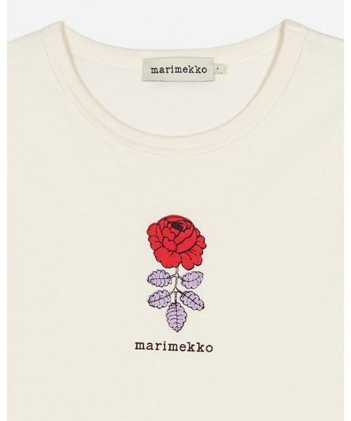 【期間限定】marimekko マリメッコ/ Vihne Lokki Tシャツ マリメッコ】Kioski Vihne Unikko Tシャツ 52253594296