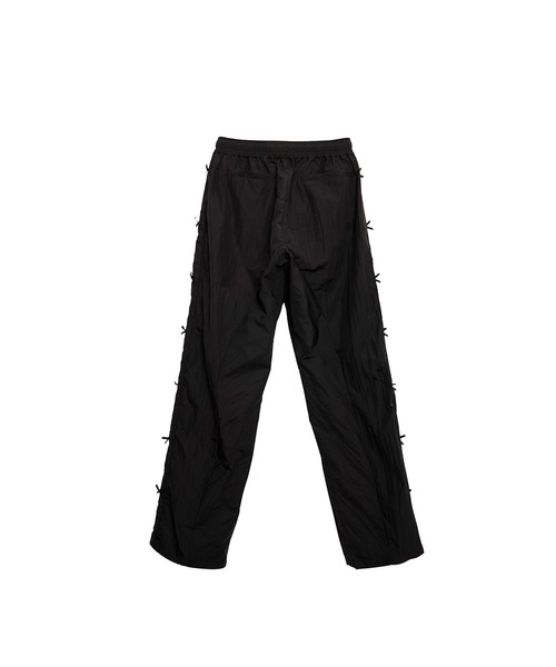 Nora Lily elle（ノラリリーエル）の「【Nora Lily】「elle」Side Ribbon Nylon Pants（その他パンツ・レディース・ベビーピンク/ブルーグレー/ブラック・FREE）」の9枚目の写真