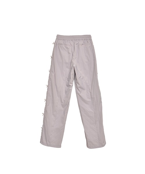 Nora Lily elle（ノラリリーエル）の「【Nora Lily】「elle」Side Ribbon Nylon Pants（その他パンツ・レディース・ベビーピンク/ブルーグレー/ブラック・FREE）」の6枚目の写真