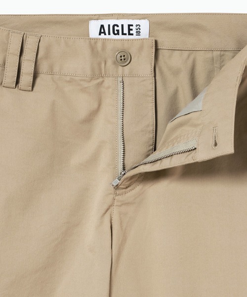 AIGLE(エーグル)の「COOLMAX 接触冷感 速乾 ドライ テーパードカーゴパンツ(カーゴパンツ・レディース・ベージュ/モスグリーン・40/38/36/34)」の18枚目の写真