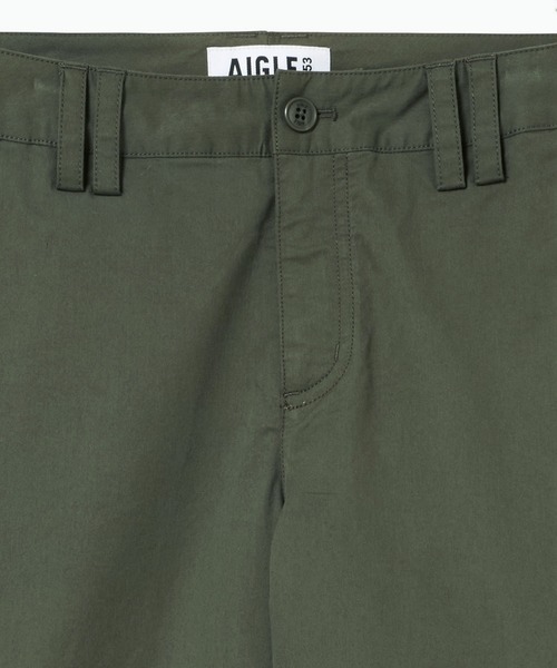 AIGLE(エーグル)の「COOLMAX 接触冷感 速乾 ドライ テーパードカーゴパンツ(カーゴパンツ・レディース・ベージュ/モスグリーン・40/38/36/34)」の8枚目の写真