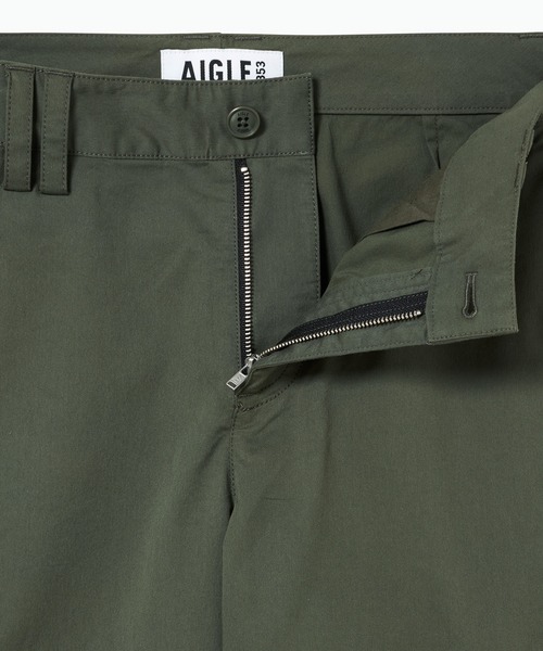 AIGLE(エーグル)の「COOLMAX 接触冷感 速乾 ドライ テーパードカーゴパンツ(カーゴパンツ・レディース・ベージュ/モスグリーン・40/38/36/34)」の7枚目の写真