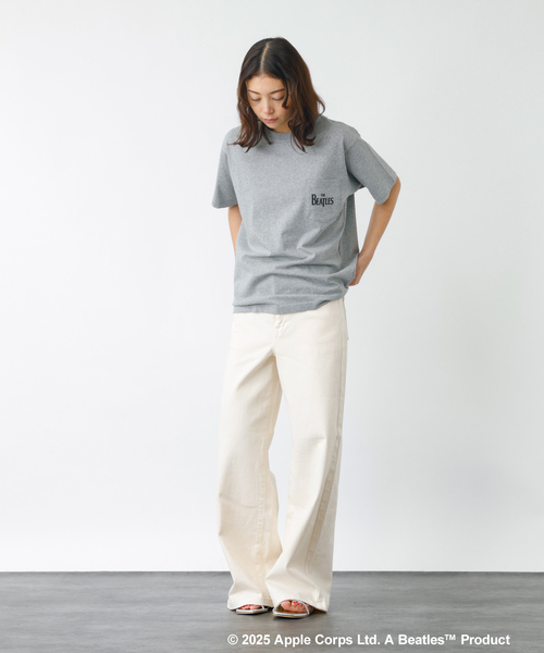 【JOHNBULL/ジョンブル】The Beatles ワンポイントロゴTシャツ JOHNBULL/ジョンブル】The Beatles ワンポイントロゴTシャツ