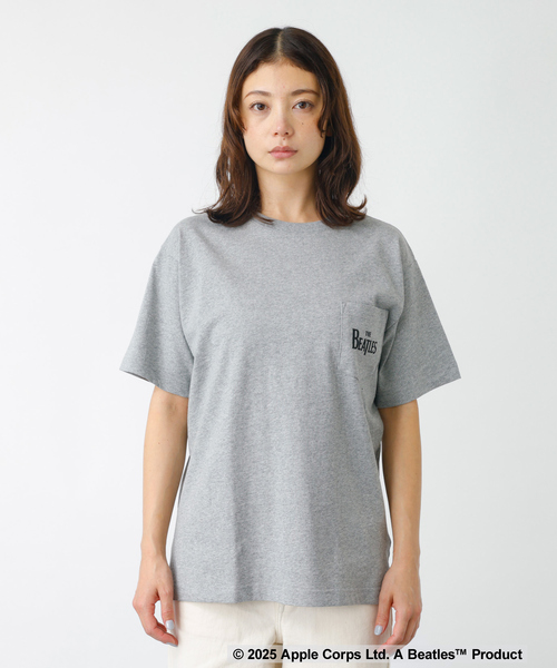 tシャツ 「JOHNBULL/ジョンブル」The Beatles ワンポイントロゴTシャツ / ビートルズ / 半袖 / 無地 ポケットTシャツ「WE Johnbull tシャツ 「JOHNBULL/ジョンブル」The Beatles ワン