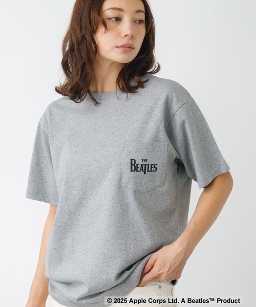 【JOHNBULL/ジョンブル】The Beatles ワンポイントロゴTシャツ JOHNBULL/ジョンブル】The Beatles ワンポイントロゴTシャツ