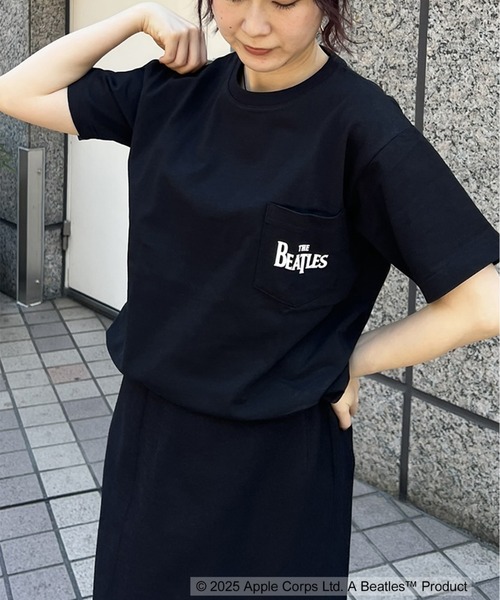 【JOHNBULL/ジョンブル】The Beatles ワンポイントロゴTシャツ JOHNBULL/ジョンブル】The Beatles ワンポイントロゴTシャツ