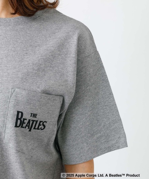 tシャツ 「JOHNBULL/ジョンブル」The Beatles ワンポイントロゴTシャツ / ビートルズ / 半袖 / 無地 ポケットTシャツ「WE Johnbull tシャツ 「JOHNBULL/ジョンブル」The Beatles ワン