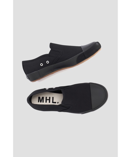 MHL.】革靴 スリッポンシューズ 39 MHL.（エムエイチエル）の「SLIP ON