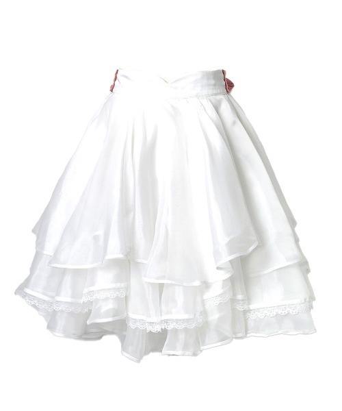 Fairy dress up sheer スカート