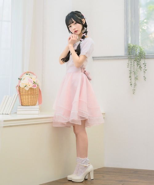 Fairy dress up sheer スカート
