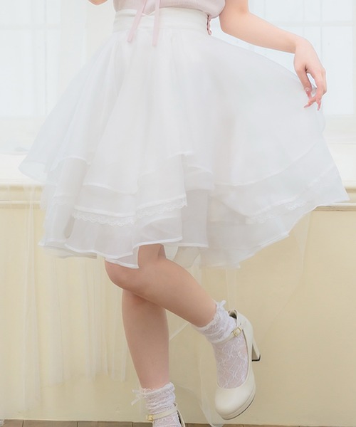 Fairy dress up sheer スカート