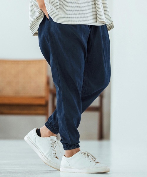 Magine(マージン)の「mp13471-Rayon Denim Fabric Tapered Pants デニムパンツ(デニムパンツ・メンズ・ワンウォッシュ/ブラック系その他/ダークインディゴブルー・44/46/48)」の16枚目の写真