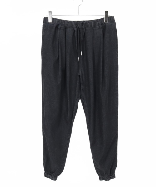 Magine(マージン)の「mp13471-Rayon Denim Fabric Tapered Pants デニムパンツ(デニムパンツ・メンズ・ワンウォッシュ/ブラック系その他/ダークインディゴブルー・44/46/48)」の11枚目の写真