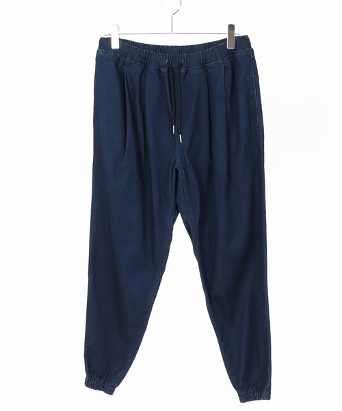 Magine(マージン)の「mp13471-Rayon Denim Fabric Tapered Pants デニムパンツ(デニムパンツ・メンズ・ワンウォッシュ/ブラック系その他/ダークインディゴブルー・44/46/48)」の9枚目の写真