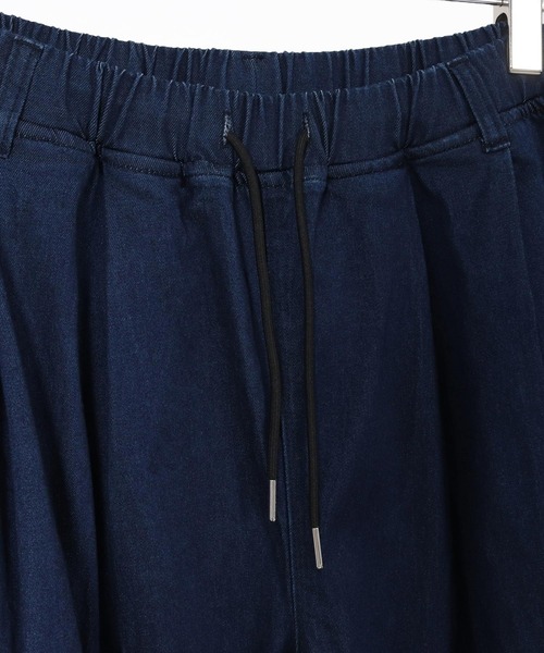 Magine(マージン)の「mp13471-Rayon Denim Fabric Tapered Pants デニムパンツ(デニムパンツ・メンズ・ワンウォッシュ/ブラック系その他/ダークインディゴブルー・44/46/48)」の7枚目の写真