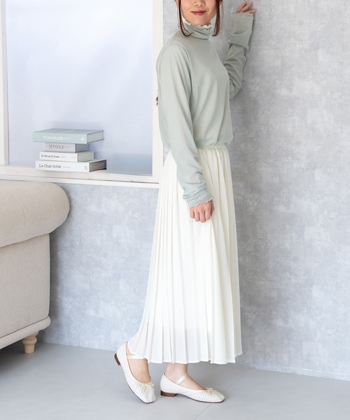 JELLY BEANS(ジェリービーンズ)の「【ひんやりパンプス】スクエアソフトストラップバレエシューズ【Made in Japan】(113-52013)JELLY BEANS(ジェリービーンズ)(バレエシューズ・レディース・シルバー/ブラック/アイボリー・23/24/22.5/23.5/24.5)」の14枚目の写真