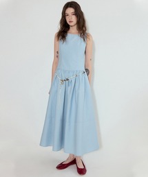 ワンピース FANOSTUDIOS CONTRAST CREW NECK DRESS ワンピース FANOSTUDIOS CONTRAST CREW NECK DRESS Fano Studios