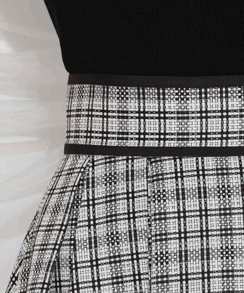 WILLSELECTION（ウィルセレクション）の「パイピングデザインタックスカート（スカート・レディース・ブルー系その他/レッド系その他/ブラック系その他・FREE）」の7枚目の写真