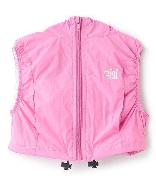 minimal（ミニマル）の「【撥水】ドロストベスト（ベスト・キッズ・ブラック/ライトピンク/ラベンダー/サックスブルー・100cm/120cm/130cm/140cm/110cm）」の14枚目の写真