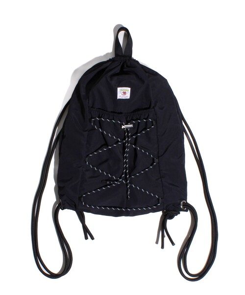 FREDY MAC（フレディーマック）の「【FREDYMAC/フレディマック】ナイロンナップサック リュック（バックパック/リュック・メンズ・ブラック/グレー・FREE）」の2枚目の写真