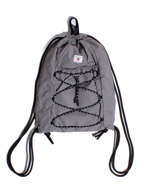 FREDY MAC（フレディーマック）の「【FREDYMAC/フレディマック】ナイロンナップサック リュック（バックパック/リュック・メンズ・ブラック/グレー・FREE）」の5枚目の写真