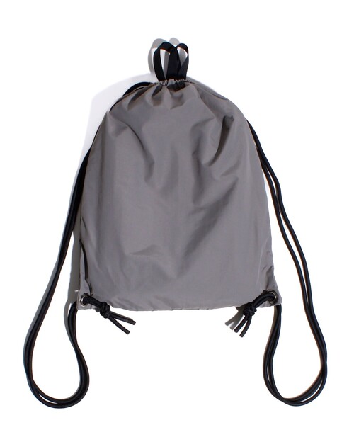 FREDY MAC（フレディーマック）の「【FREDYMAC/フレディマック】ナイロンナップサック リュック（バックパック/リュック・メンズ・ブラック/グレー・FREE）」の6枚目の写真