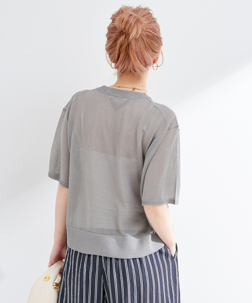 フルオーダー受付中❣️ セール】FR刺繍ケーブル柄ポケ付きプルオーバー（ニット