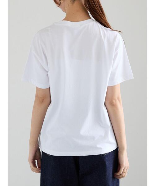 Te chichi（テチチ）の「ロゴプリントTシャツ（Tシャツ/カットソー・レディース・ブラック/チャコールグレー/シルバー・F）」の13枚目の写真