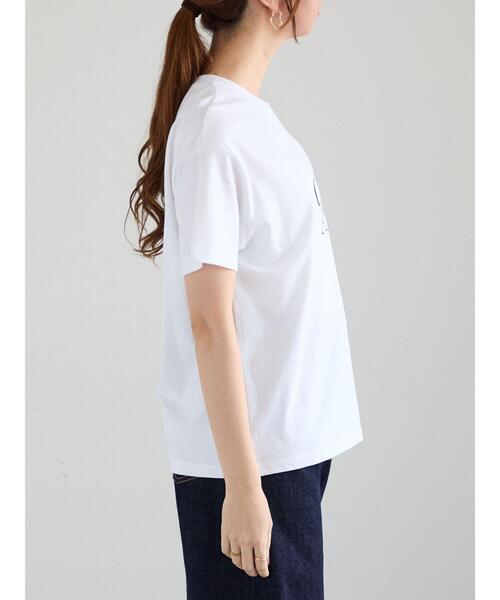 Te chichi（テチチ）の「ロゴプリントTシャツ（Tシャツ/カットソー・レディース・ブラック/チャコールグレー/シルバー・F）」の14枚目の写真