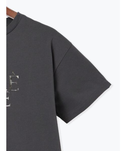Te chichi（テチチ）の「ロゴプリントTシャツ（Tシャツ/カットソー・レディース・ブラック/チャコールグレー/シルバー・F）」の22枚目の写真