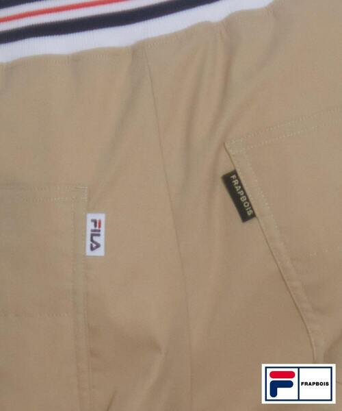 FRAPBOIS(フラボア)の「FILA×FRAPBOISパンツ(その他パンツ・レディース・ブラック/ベージュ・1/2)」の9枚目の写真