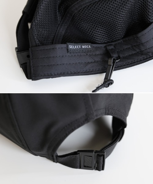 select MOCA（セレクトモカ）の「ストラップ付き撥水2WAYキャップ（キャップ・レディース・ベージュ/カーキ/ブラック・FREE）」の11枚目の写真