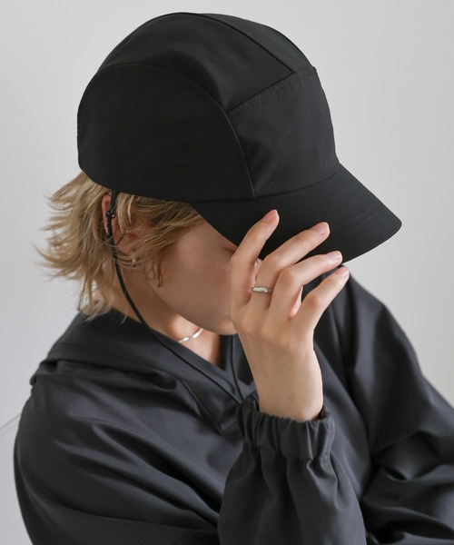 select MOCA（セレクトモカ）の「ストラップ付き撥水2WAYキャップ（キャップ・レディース・ベージュ/カーキ/ブラック・FREE）」の20枚目の写真