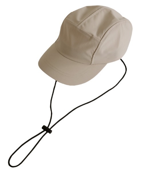 select MOCA（セレクトモカ）の「ストラップ付き撥水2WAYキャップ（キャップ・レディース・ベージュ/カーキ/ブラック・FREE）」の15枚目の写真