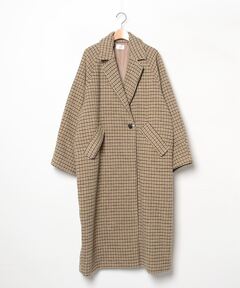 CHECKウールリバーコート（チェスターコート）｜ADAM ET ROPE