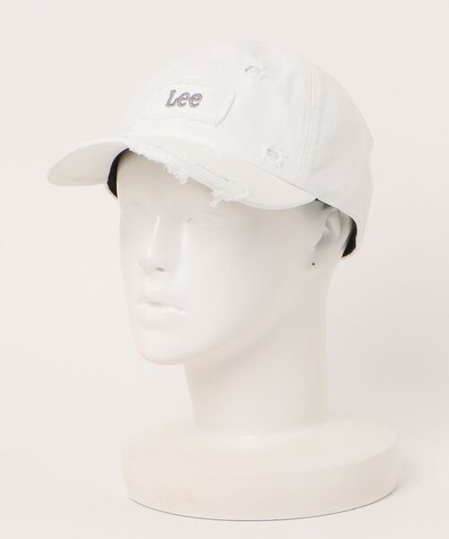 Lee（リー）の「Lee/リー キャップ COTTON DAMAGE CAP 251076606（キャップ・メンズ・オリーブ/ホワイト/ブラック・FREE）」の9枚目の写真