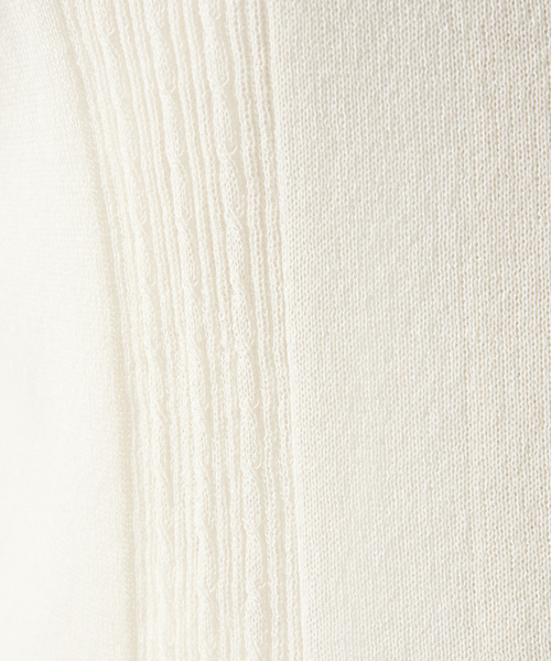 DESIGNWORKS（デザインワークス）の「和紙 シアー キューバシャツ（シャツ/ブラウス・メンズ・アイボリー/ブラック・46/48/50）」の11枚目の写真