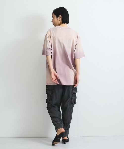VICKY(ビッキー)の「バイオシルクパウダージョガーパンツ≪洗濯機で洗える≫(デニムパンツ・レディース・ネイビー/ブラック・M)」の9枚目の写真