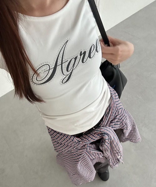 セール】【日本限定】RHINESTONE S/S TEE / ラインストーン