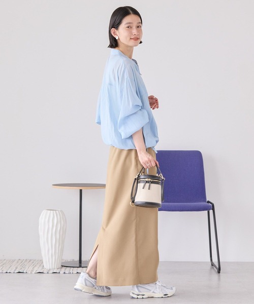 AMERICAN HOLIC(アメリカンホリック)の「接触冷感シアースポーティーブルゾン(その他アウター・レディース・ブラック/ライトブルー/アイボリー・L/M)」の12枚目の写真