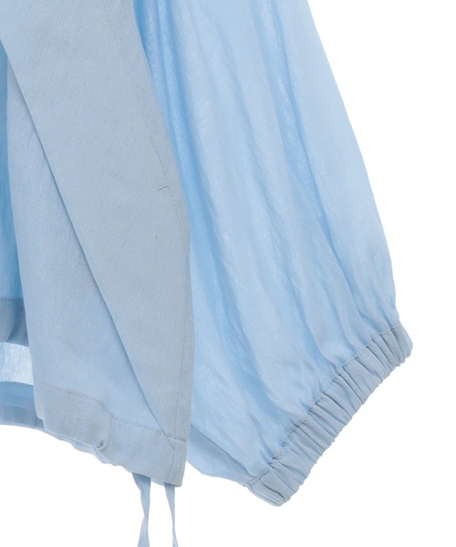 AMERICAN HOLIC(アメリカンホリック)の「接触冷感シアースポーティーブルゾン(その他アウター・レディース・ブラック/ライトブルー/アイボリー・L/M)」の20枚目の写真