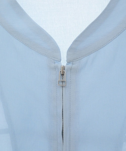 AMERICAN HOLIC(アメリカンホリック)の「接触冷感シアースポーティーブルゾン(その他アウター・レディース・ブラック/ライトブルー/アイボリー・L/M)」の22枚目の写真