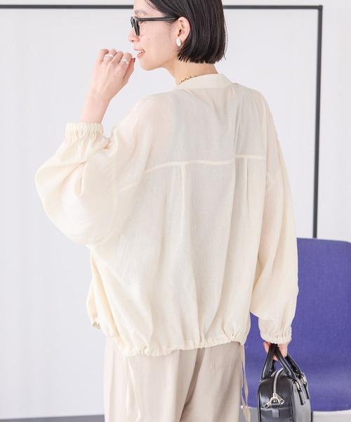 AMERICAN HOLIC(アメリカンホリック)の「接触冷感シアースポーティーブルゾン(その他アウター・レディース・ブラック/ライトブルー/アイボリー・L/M)」の15枚目の写真