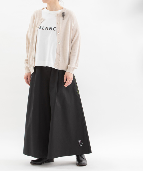 nop de nod(ノップドゥノッド)の「コットンリネンクルーカーディガン(カーディガン/ボレロ・レディース・ブラック/キナリ/ブルー系/グリーン・M)」の17枚目の写真