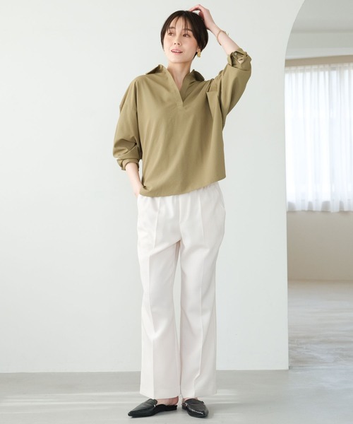 Elura（エルーラ）の「ローファーミュール/324747（パンプス・レディース・ホワイト/ブラック・LARGE/MEDIUM）」の4枚目の写真