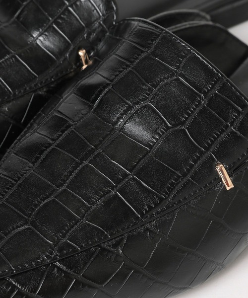 Elura（エルーラ）の「ローファーミュール/324747（パンプス・レディース・ホワイト/ブラック・LARGE/MEDIUM）」の11枚目の写真