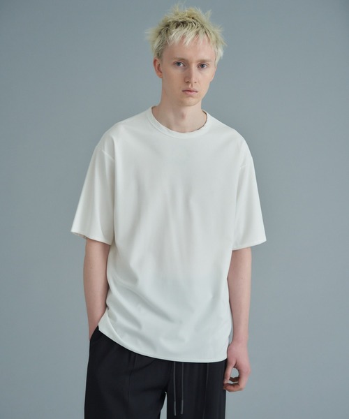 onegravity(ワングラビティ)の「onegravity / パワーネット ショートスリーブカットソー(Tシャツ/カットソー・メンズ・ブラック/オフホワイト・SMALL/MEDIUM/LARGE/X-LARGE)」の2枚目の写真