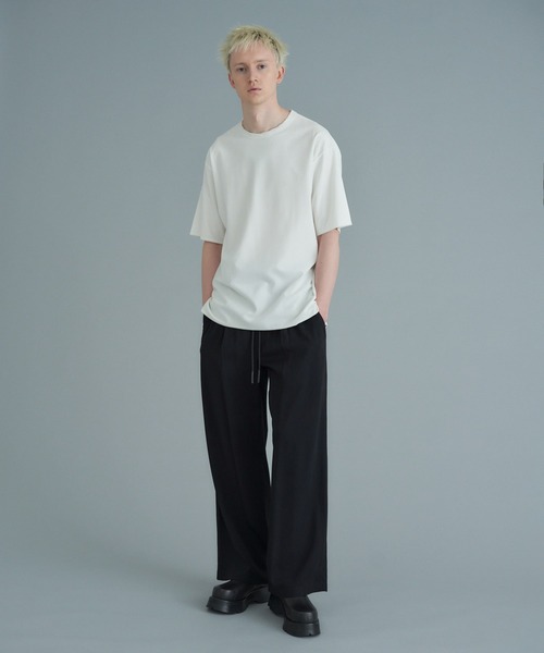 onegravity(ワングラビティ)の「onegravity / パワーネット ショートスリーブカットソー(Tシャツ/カットソー・メンズ・ブラック/オフホワイト・SMALL/MEDIUM/LARGE/X-LARGE)」の4枚目の写真